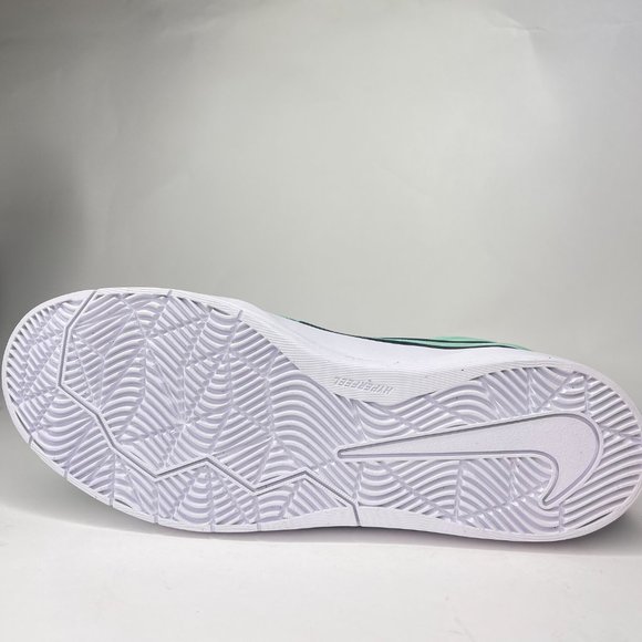 Nike SB Bruin Hyperfeel Green Glow White Skate Shoes Size 11.5. Style:831756-301 main image 5